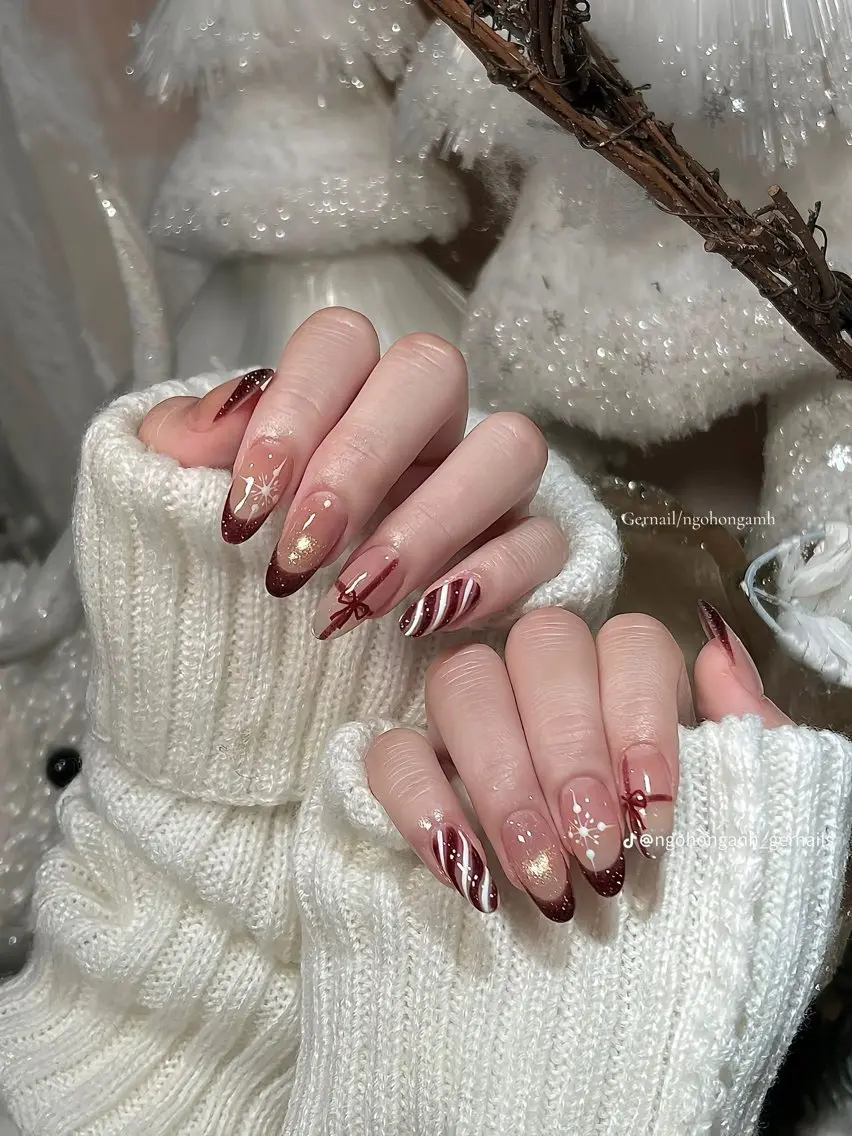 ネイル 韓国ネイル マグネットネイル 持ち込み ハンドネイル Dyo Nail_Royalのネイルデザイン