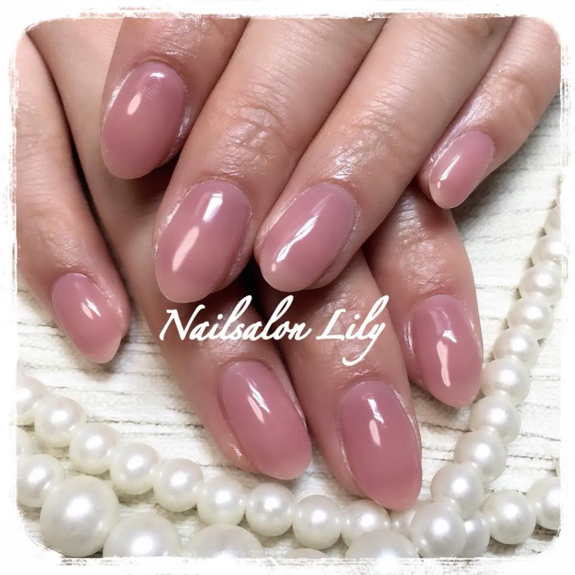 ネイル ワンカラーネイル Lily*nail 🌻Mii🌻のネイルデザイン
