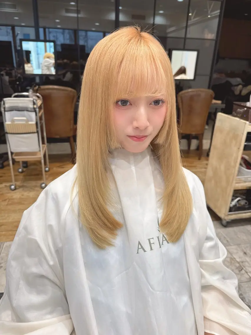 ロング 新宿/レイヤー 透明感🎨田嶋翔真のヘアスタイル