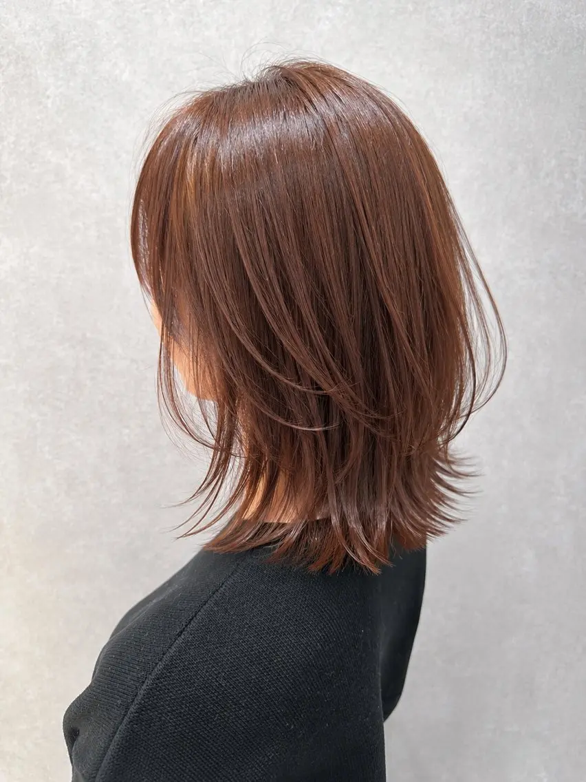 ミディアム カット トリートメント 【𝐀𝐬𝐡大森】 石崎竜祐のヘアスタイル