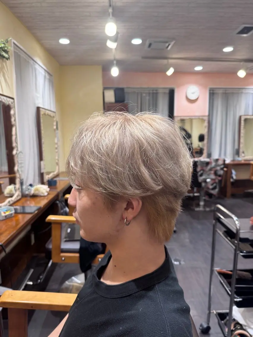 ショート 平日の夜限定 再現度抜群✨しん✨️のヘアスタイル