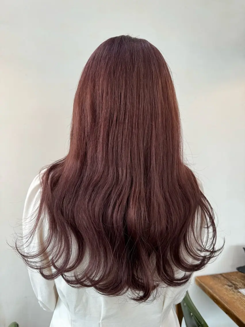 セミロング カラー 🐋湊 ゆうき 🫧のヘアスタイル