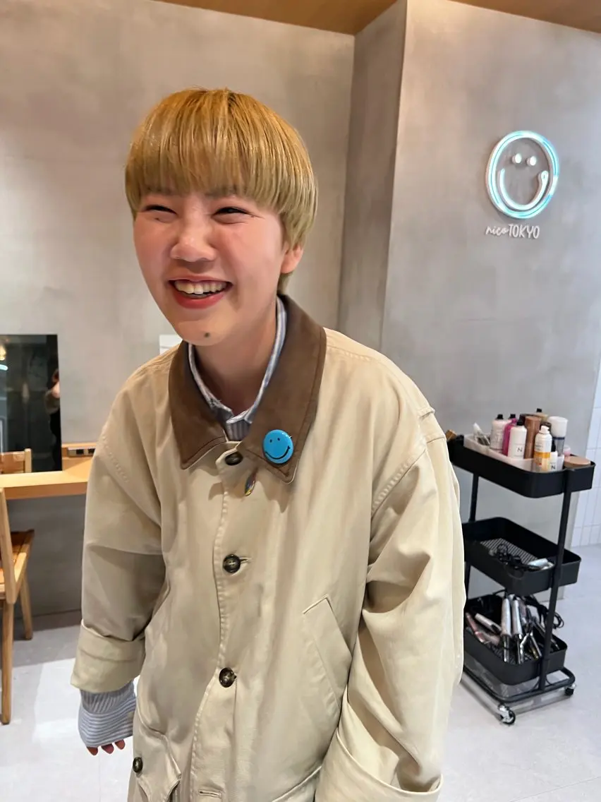 ショート 三浦 れいやのヘアスタイル