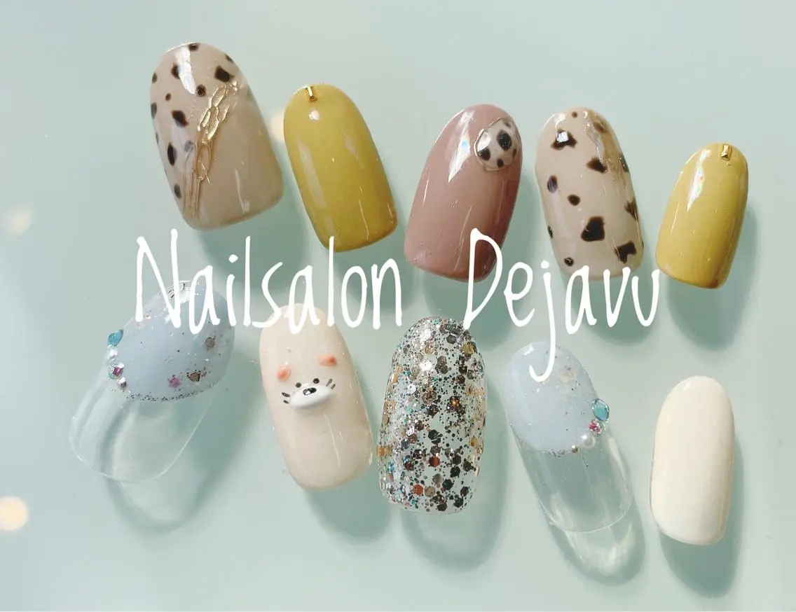 ネイル アートネイル 冬ネイル ハンドネイル Nailsalon Dejavuのネイルデザイン