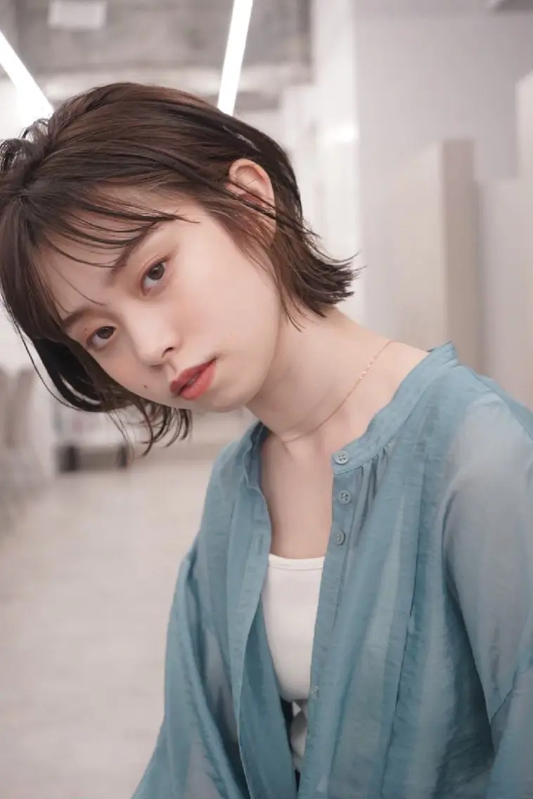ショート 栄/艶カラー/ /ioriのヘアスタイル