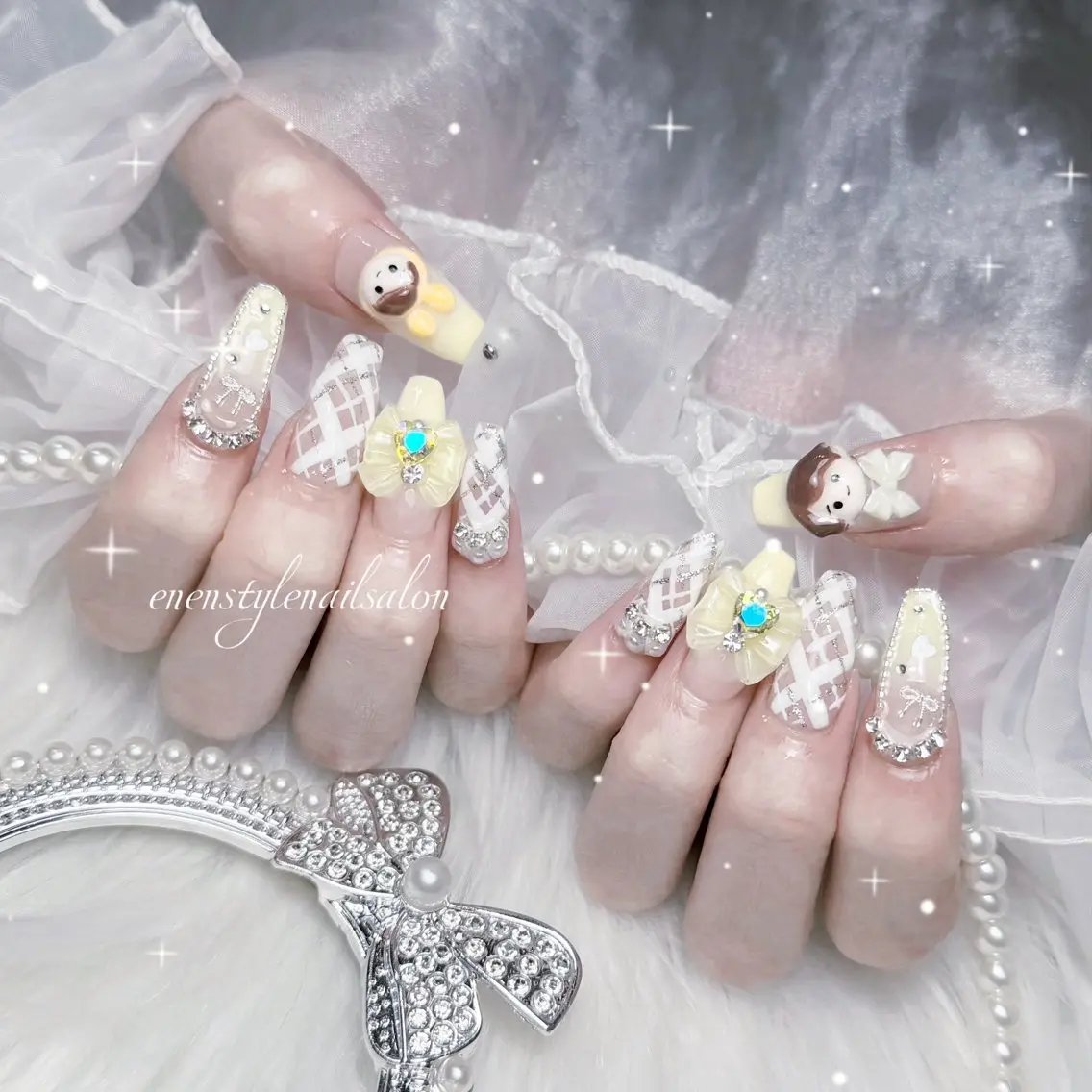 ネイル ハンドネイル 🐾enen style 🐾のネイルデザイン