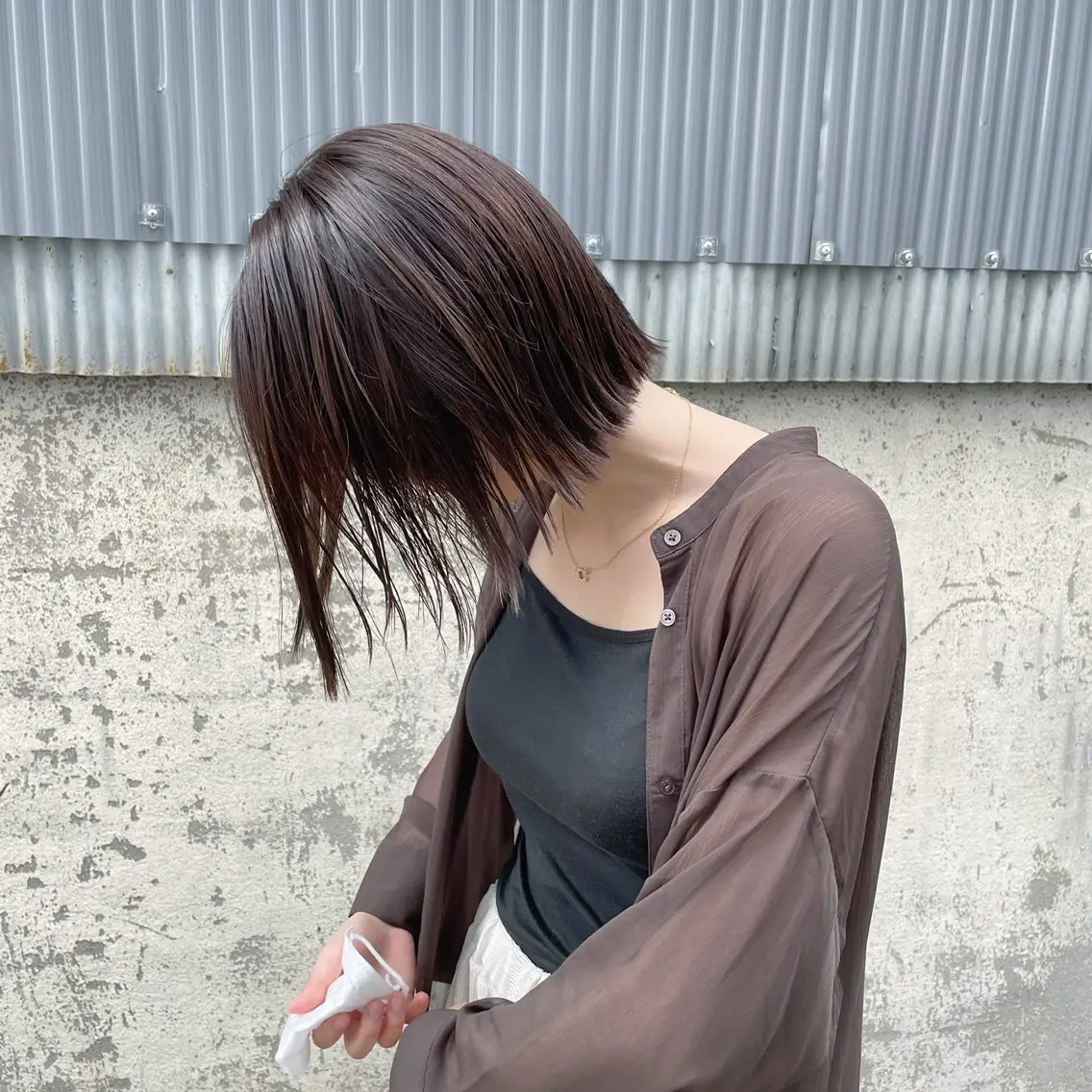 ミディアム カラー ボブ 髪質改善 カット ヘアカラー トリートメント 鎌田卓也/髪質改善 /透明感カラーのヘアスタイル
