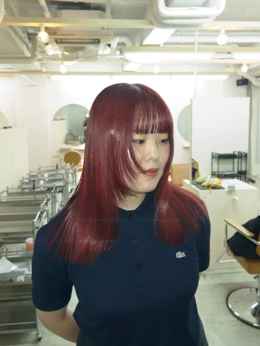 カラー ヘアカラー fleurdelis ୨୧ AOIのヘアスタイル