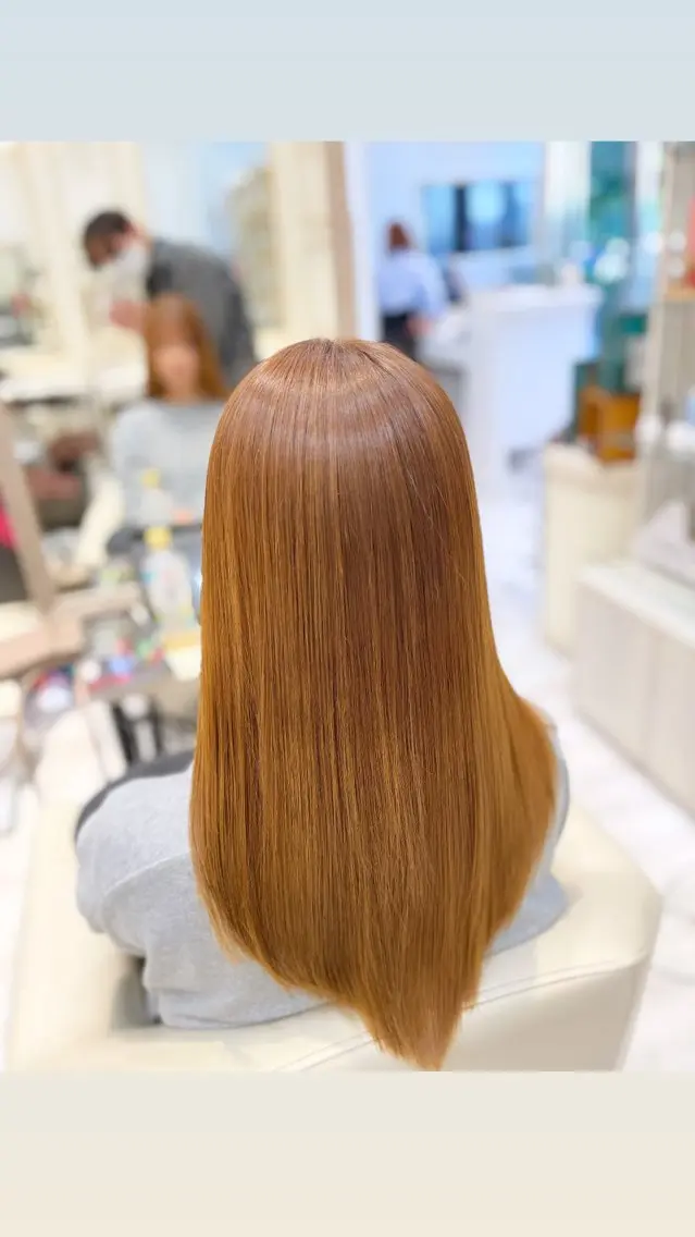 ミディアム イエローカラー FEERIE ✨️岩崎圭祐✨️のヘアスタイル