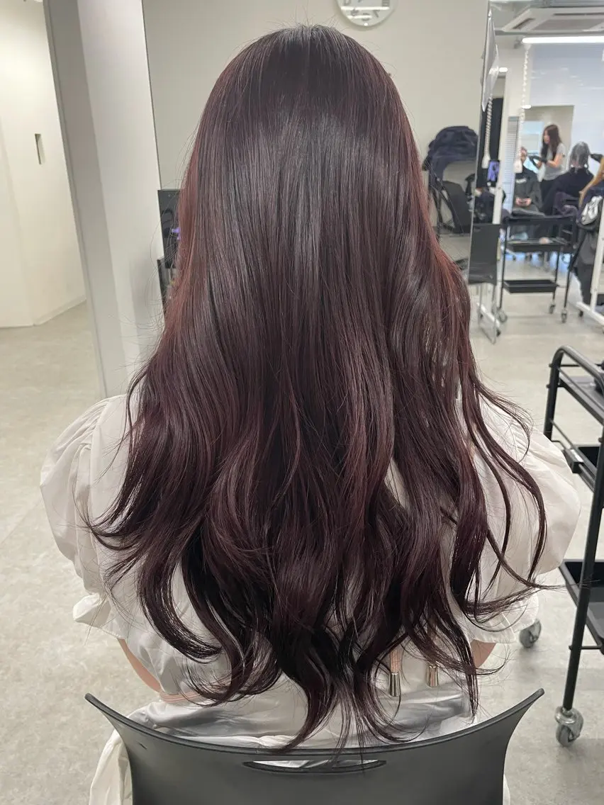 カラー natsuki💘 透明感カラー💘✨のヘアスタイル