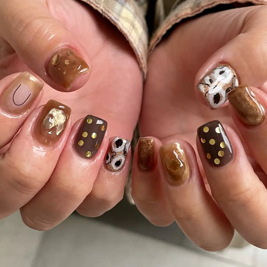 ネイル 持ち込み Manon Yuiのネイルデザイン