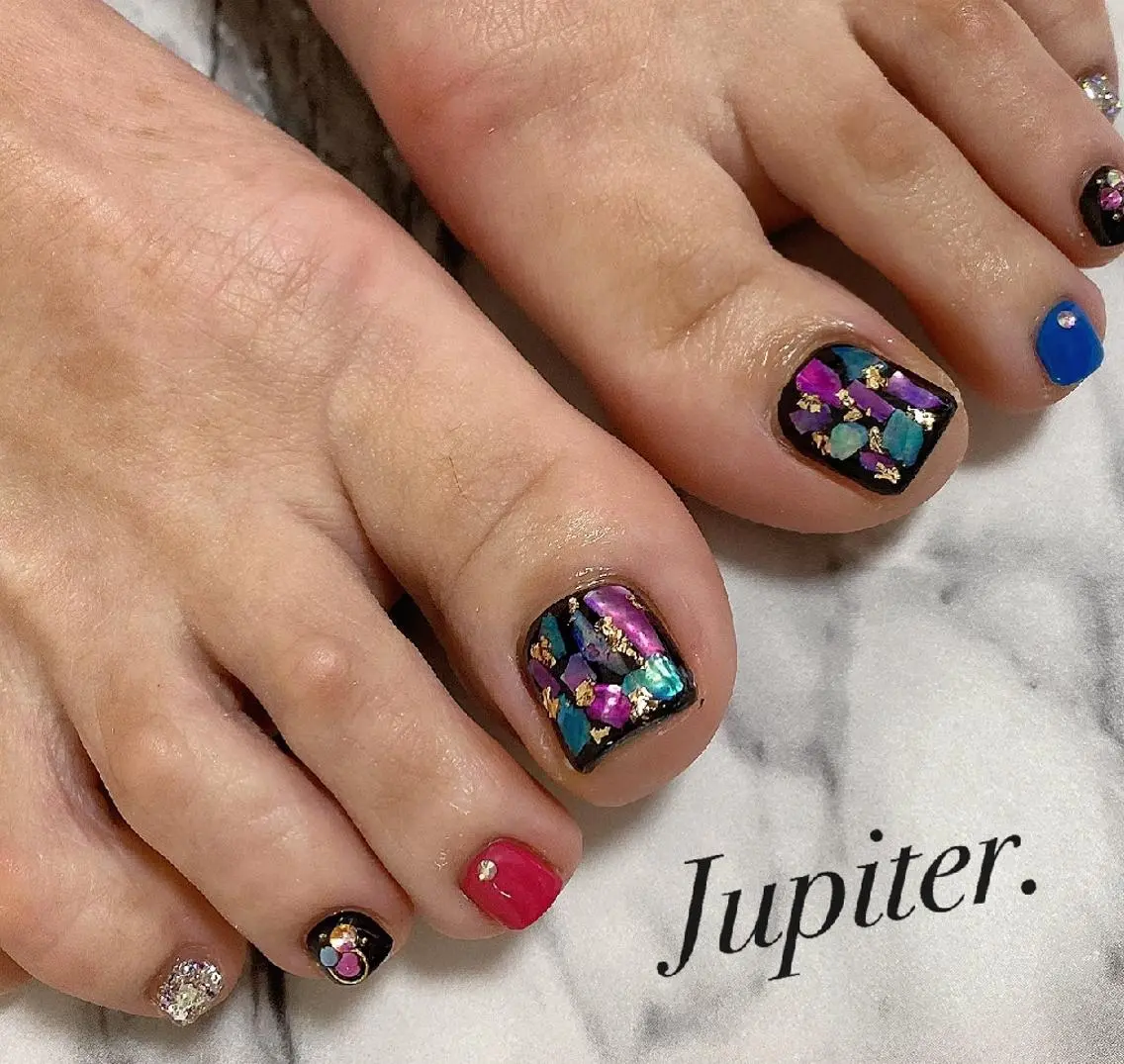 ネイル フットネイル Jupiter .のネイルデザイン