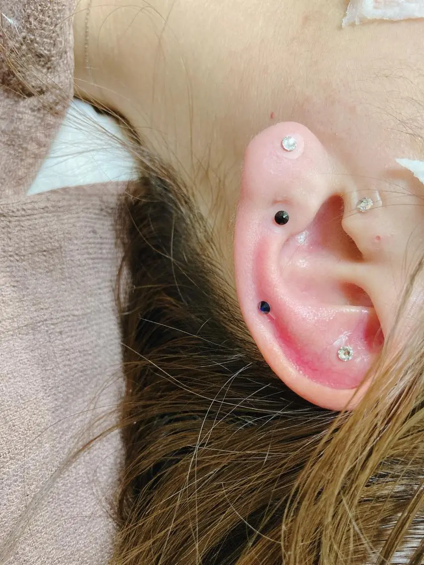 耳ツボジュエリー💎　10粒の写真