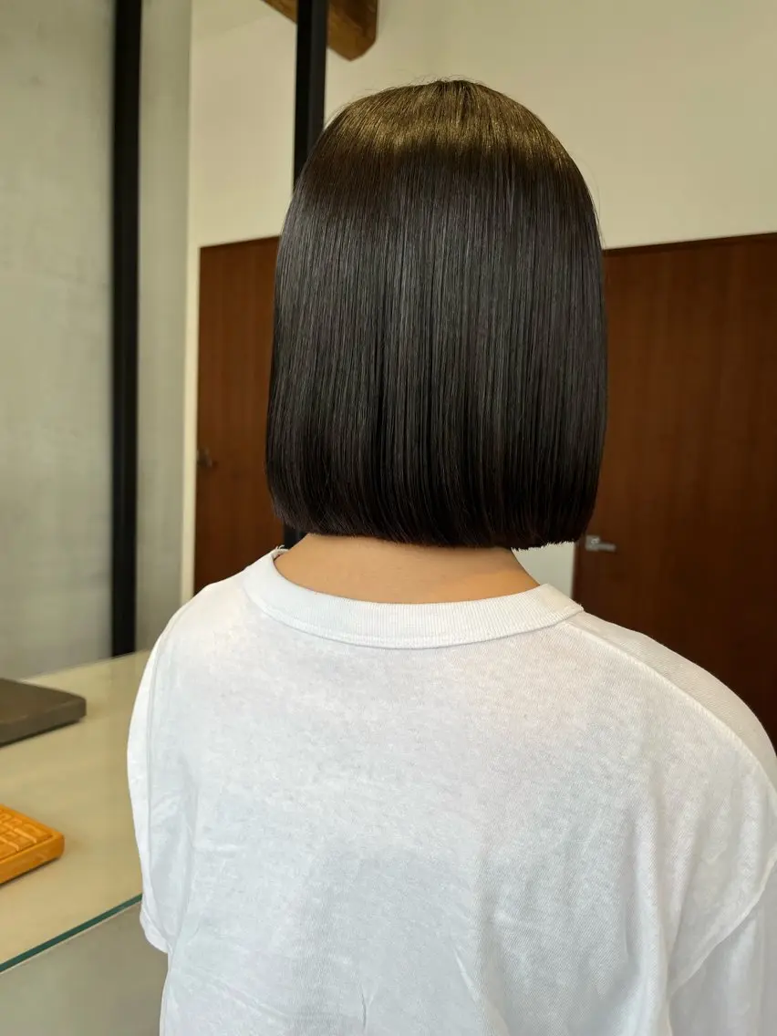 ショート 林 美優のヘアスタイル