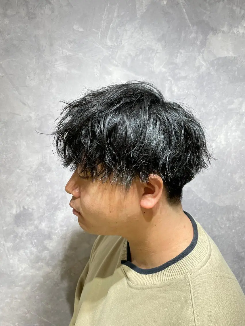 メンズカットの写真