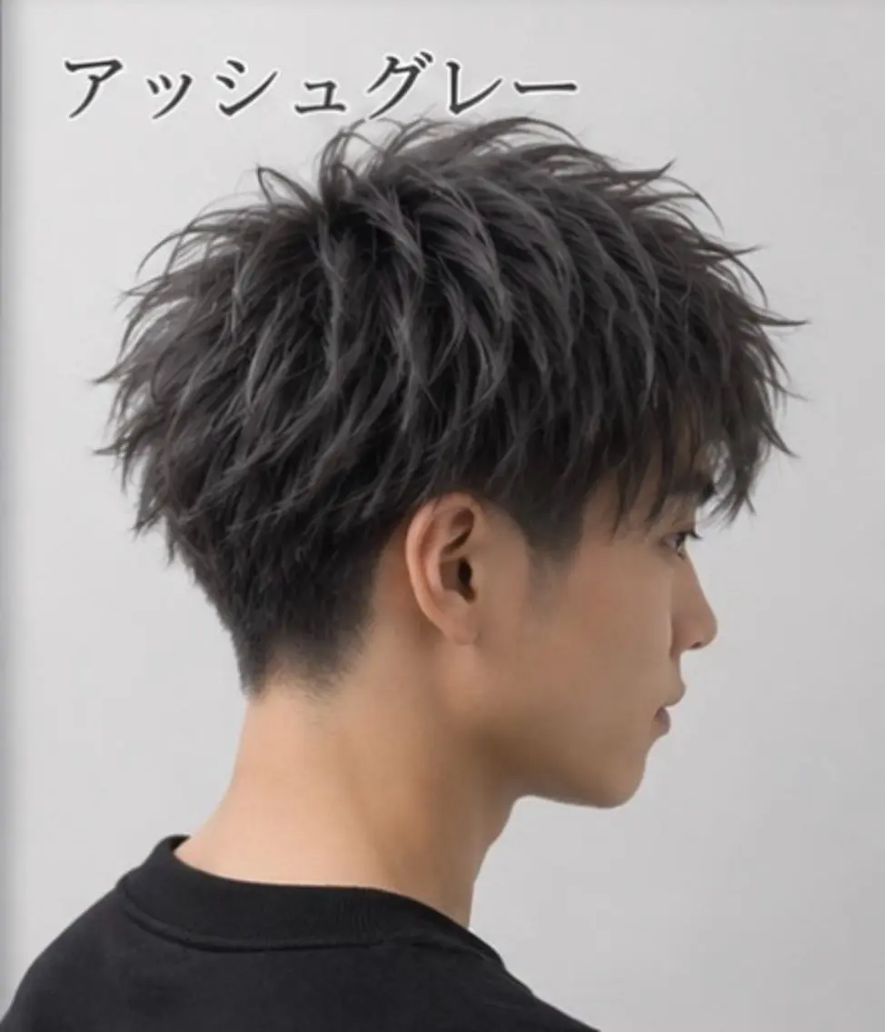 ショート カラー メンズ CORE あおいのヘアスタイル