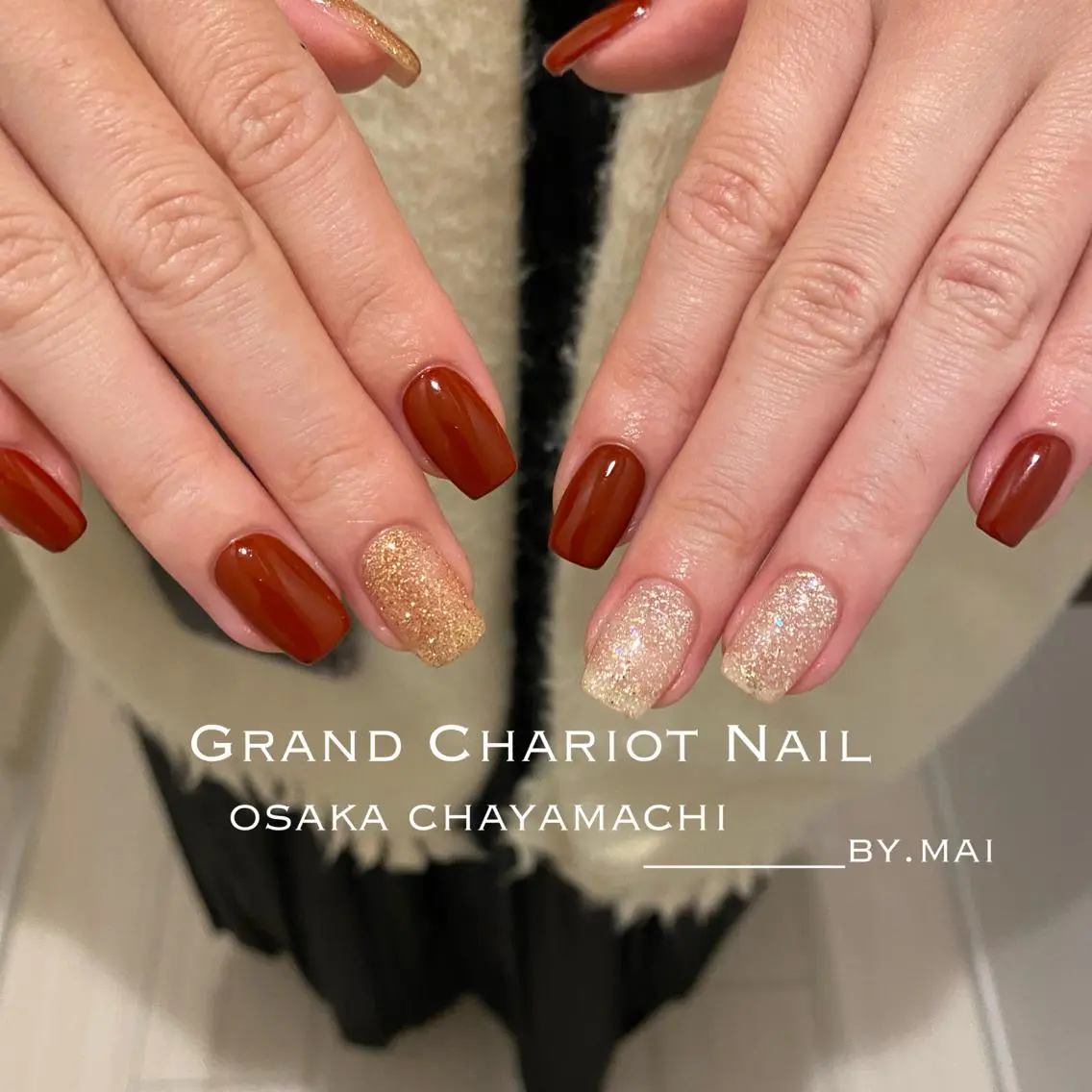 ネイル NORA nail UMEDA MAIのネイルデザイン