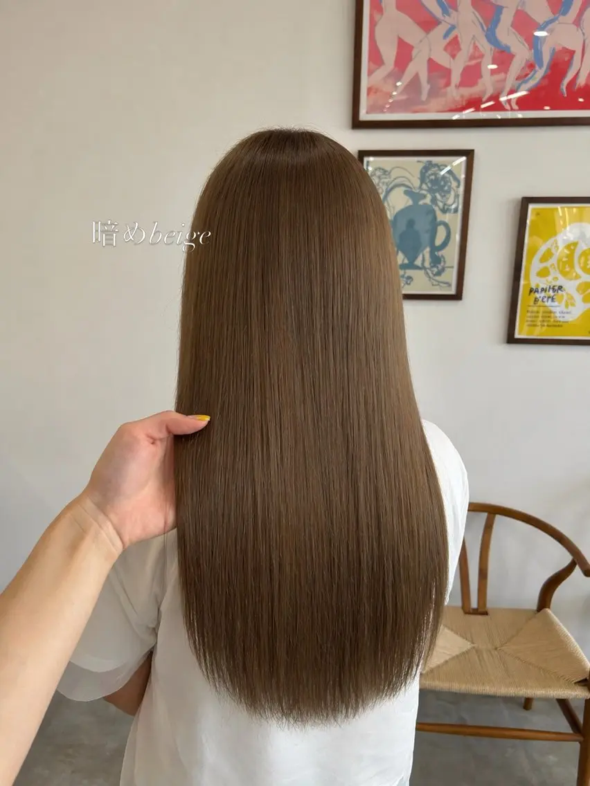 ロング ayuna 海外スタイルのヘアスタイル