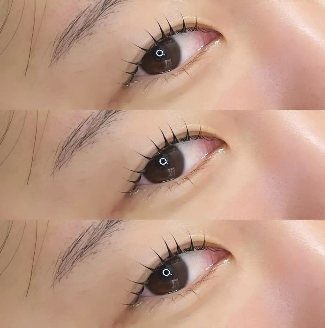 マツエク・マツパ 束感まつ毛 一重×まつ毛パーマ eyelist ✵ Itsukiの眉毛・アイブロウイメージ