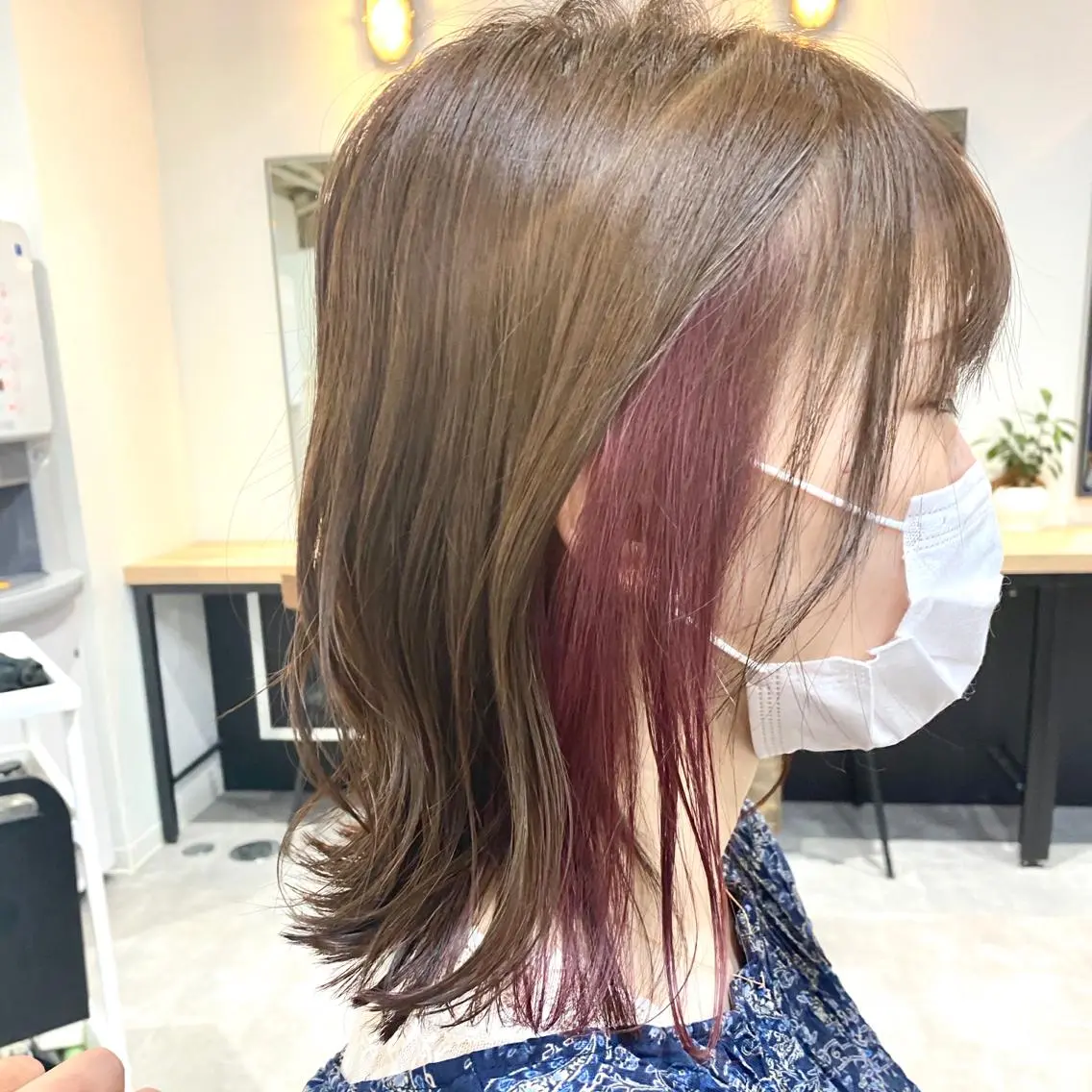 ミディアム カット ヘアカラー トリートメント 🍃ボブ&ショート 特化🍃髪質改善🍃のヘアスタイル