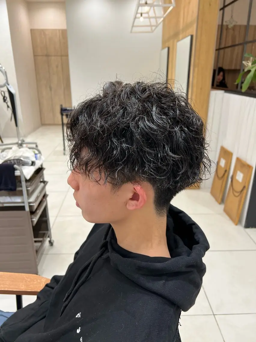 メンズ メンズパーマ メンズ特化🔥垢抜け 美容師🔥たけしのヘアスタイル