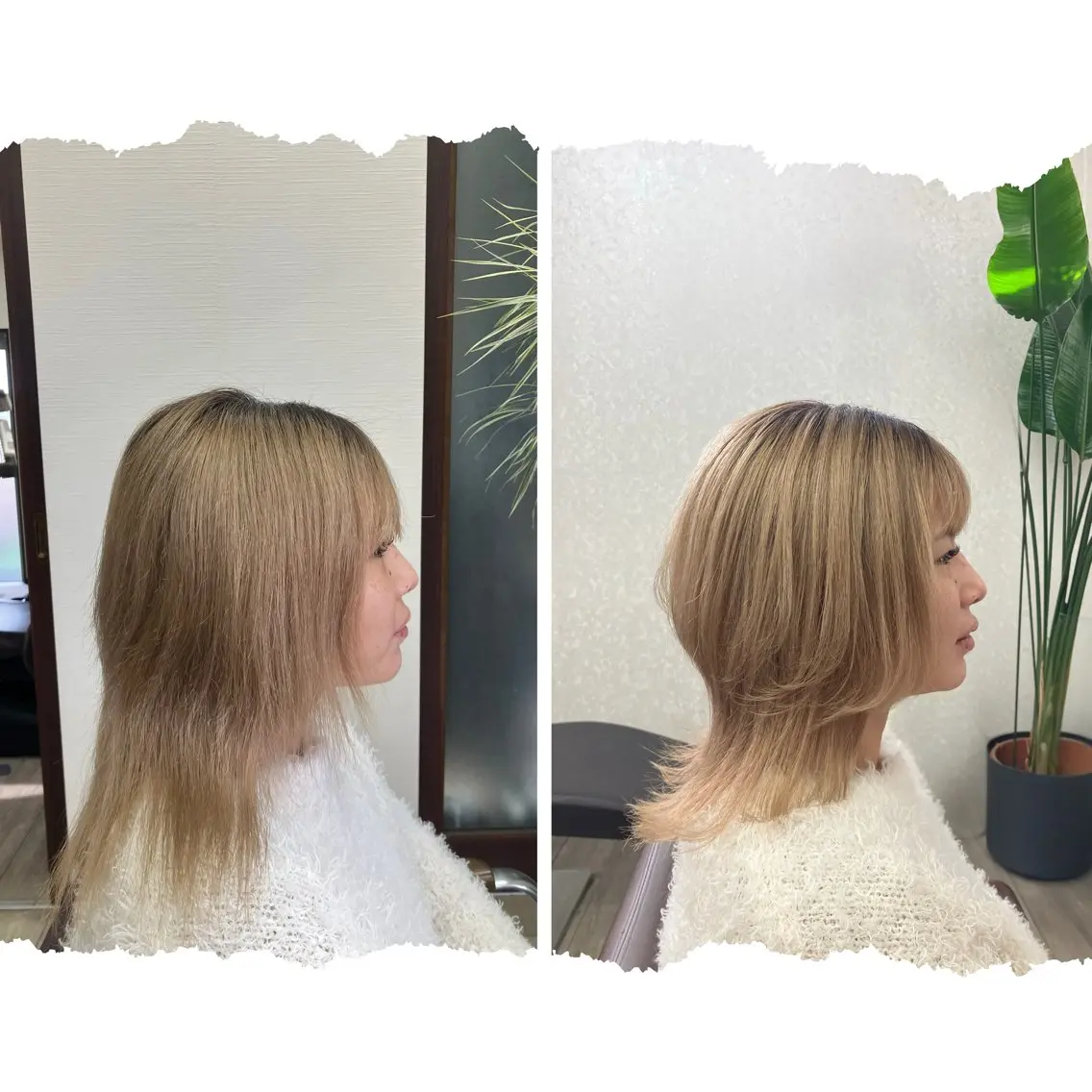 セミロング カット Naka haraのヘアスタイル