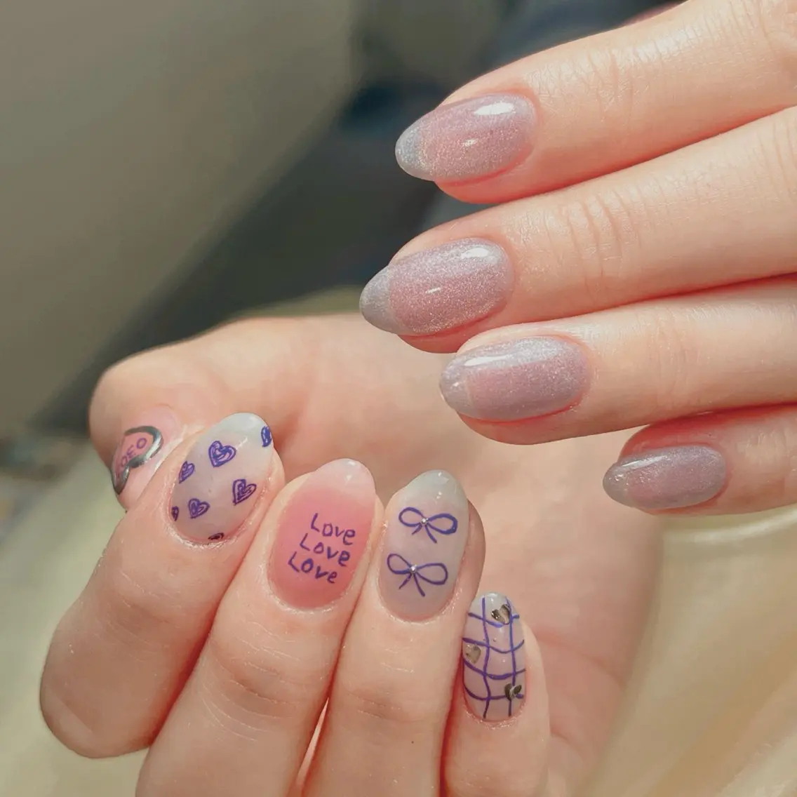 ネイル ハンドネイル Glow Nail スカルプ専門店のネイルデザイン