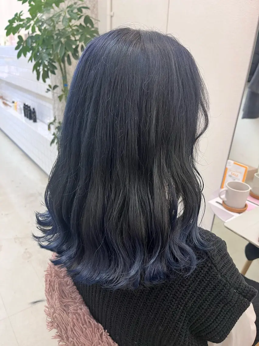 セミロング カラー 暖色カラー/ ヘアセット🌛櫻井舞のヘアスタイル