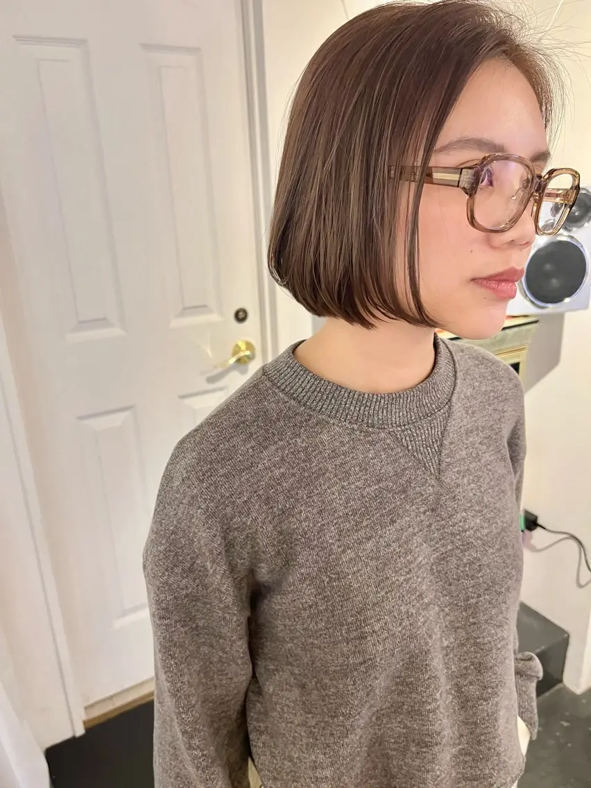 カラー ヘアカラー トリートメント SPUR シゲのヘアスタイル