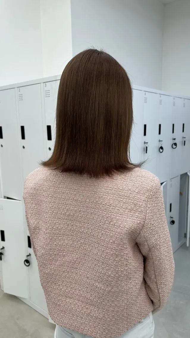 ミディアム くろかわ まいのヘアスタイル