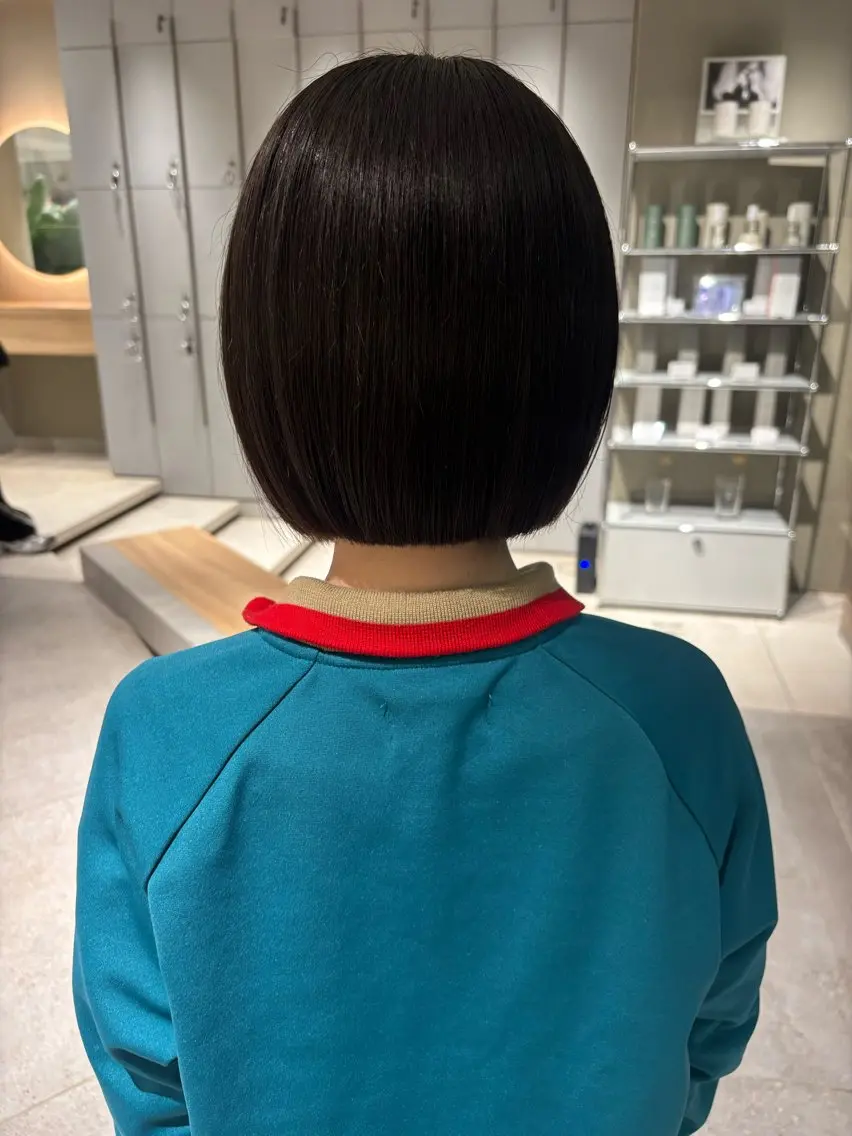 ボブカットモデル様募集💛少し切りたい方、レイヤーだけ入れたい方でも🙆🏼‍♀️🫧ヘッドマッサージ付き🫧の写真