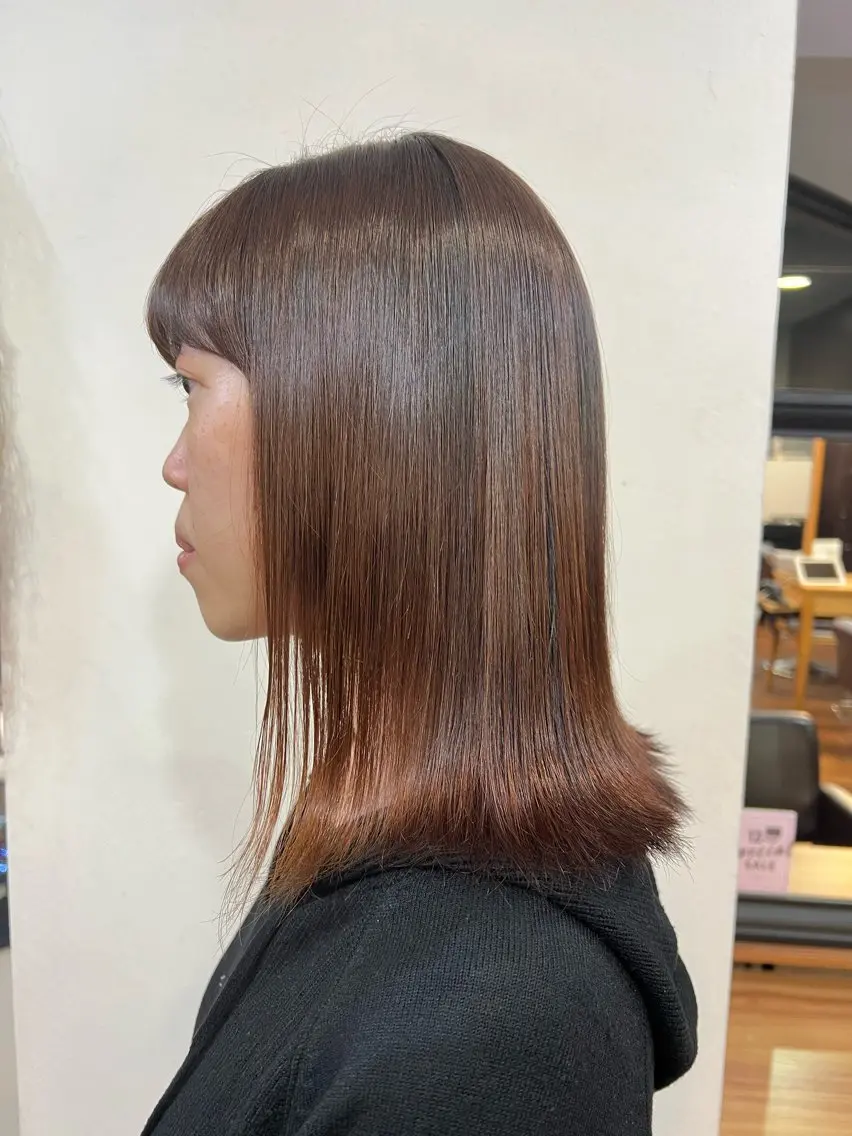 🌟縮毛矯正+ケラ熱トリートメント🌟の写真