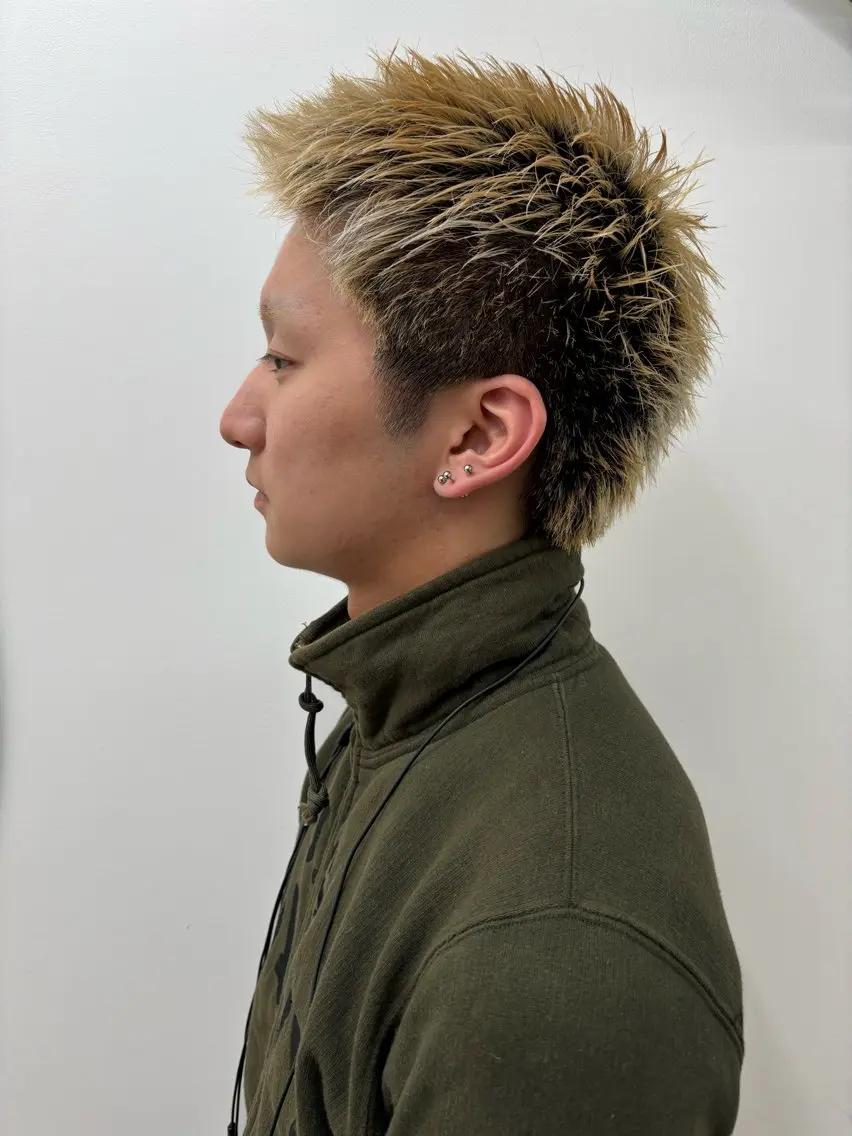 ショート マレットヘア 【メンズヘア特化】 オオヤチユソラのヘアスタイル