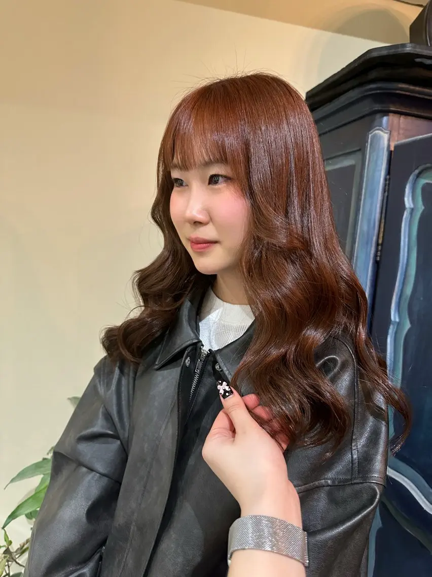 ⭐️🎀ロング〜ボブ限定⭐️カット+ダブルカラー(ブリーチなし)+トリートメント🎀⭐️の写真