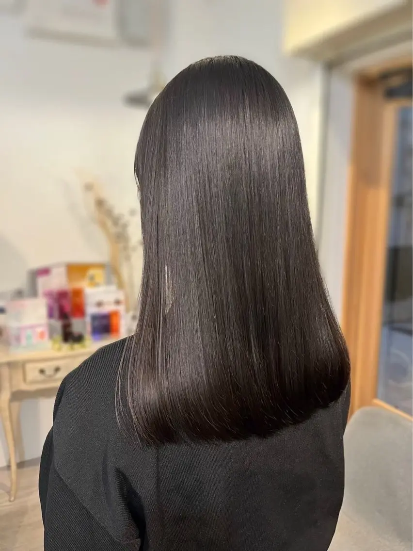 カラー カット トリートメント ヘッドスパ ROCCA hair HARU🩵のヘアスタイル