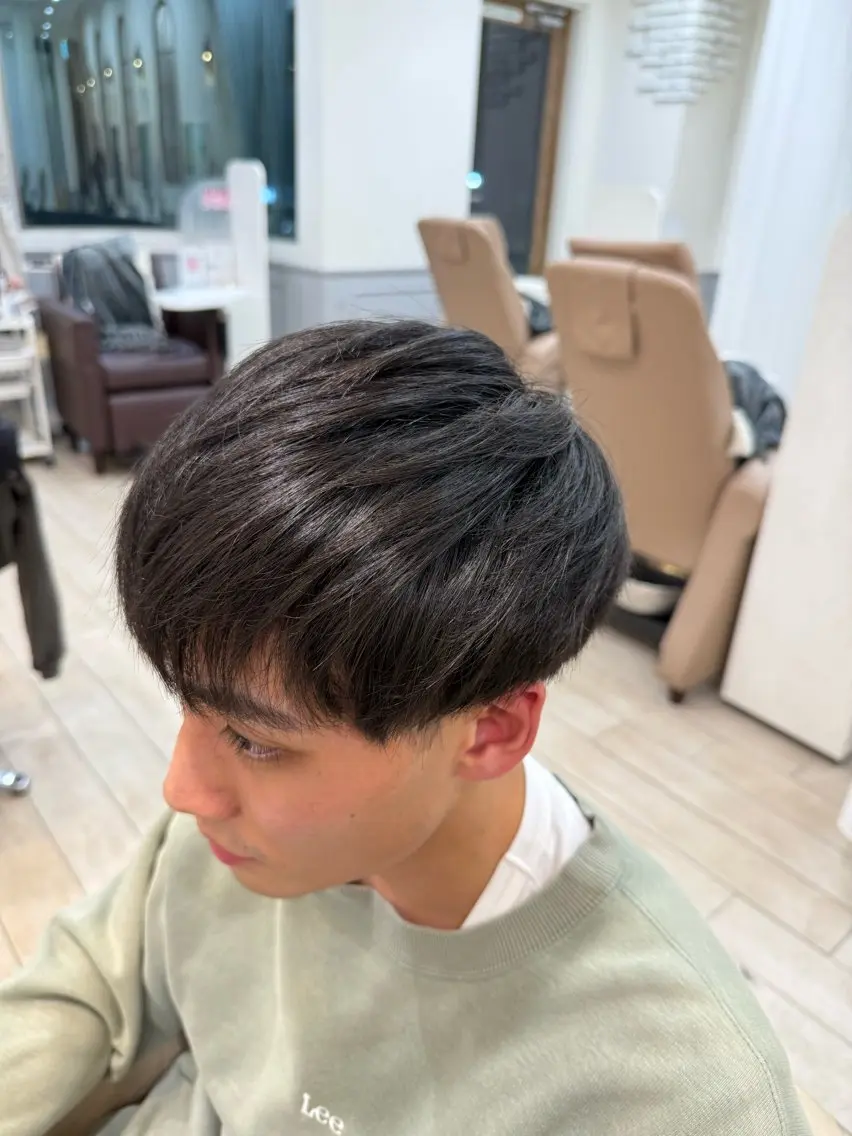 ショート メンズ マッシュ 水澤 七斗のヘアスタイル