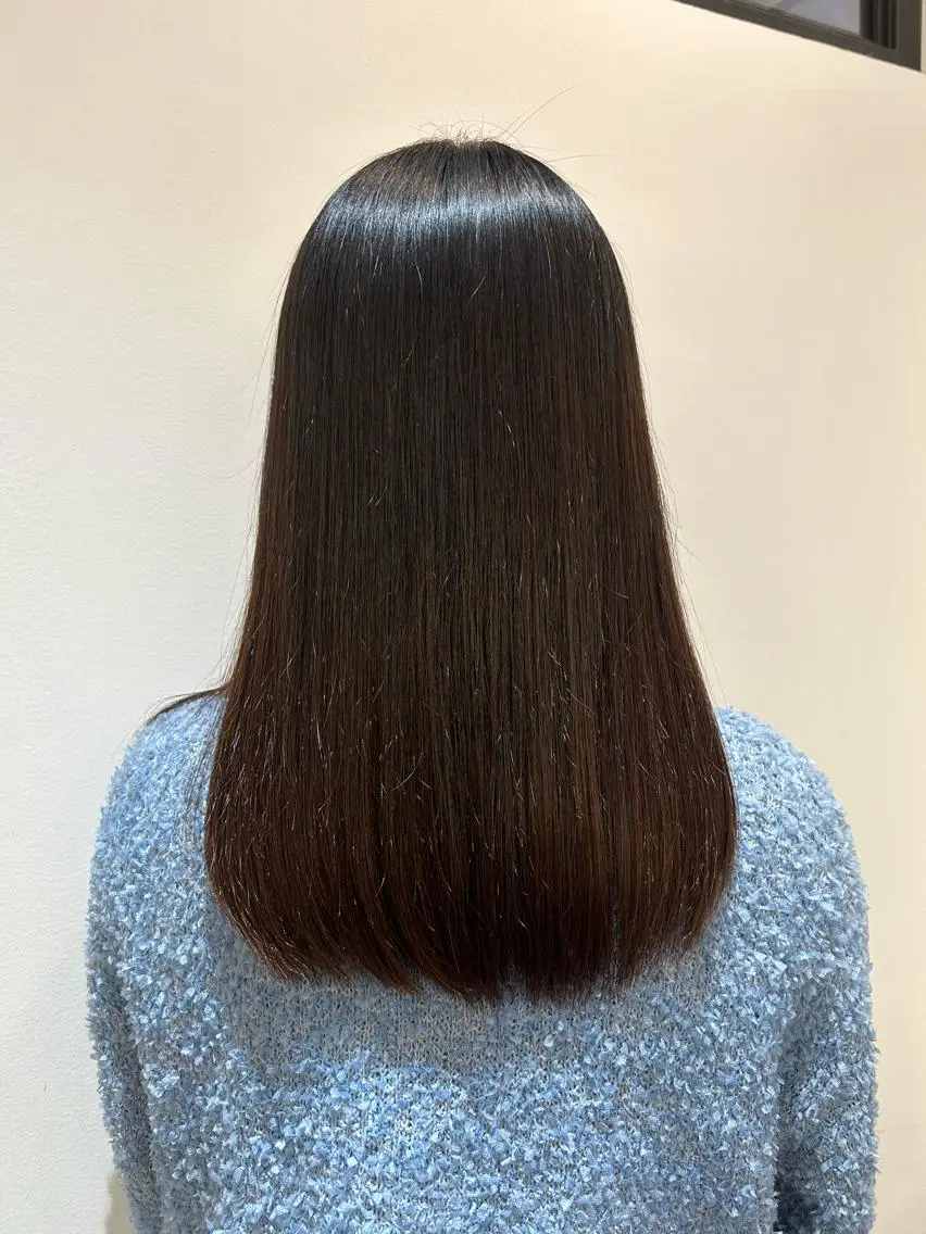【サラ艶髪を手に入れませんか?】LCLストレート+カット+トリートメント🍑の写真
