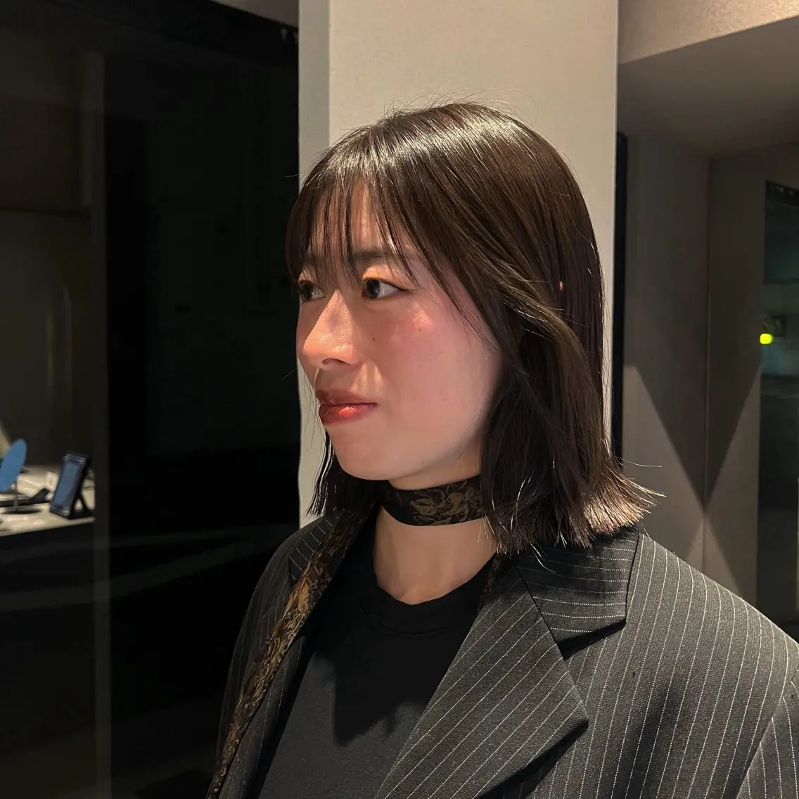ミディアム カット ド レミのヘアスタイル