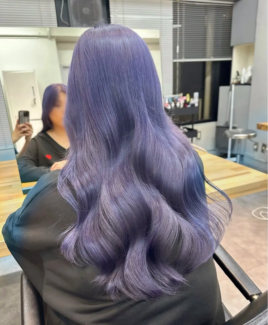 ロング カラー ウルフ・ボブ モデル✵HARUTOのヘアスタイル