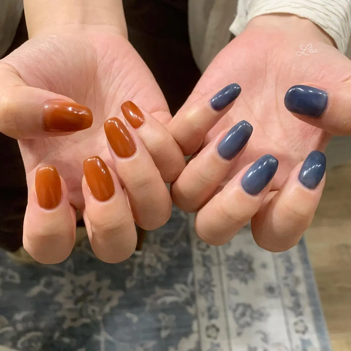 ネイル ジェルネイル パラジェル Léa nailのネイルデザイン