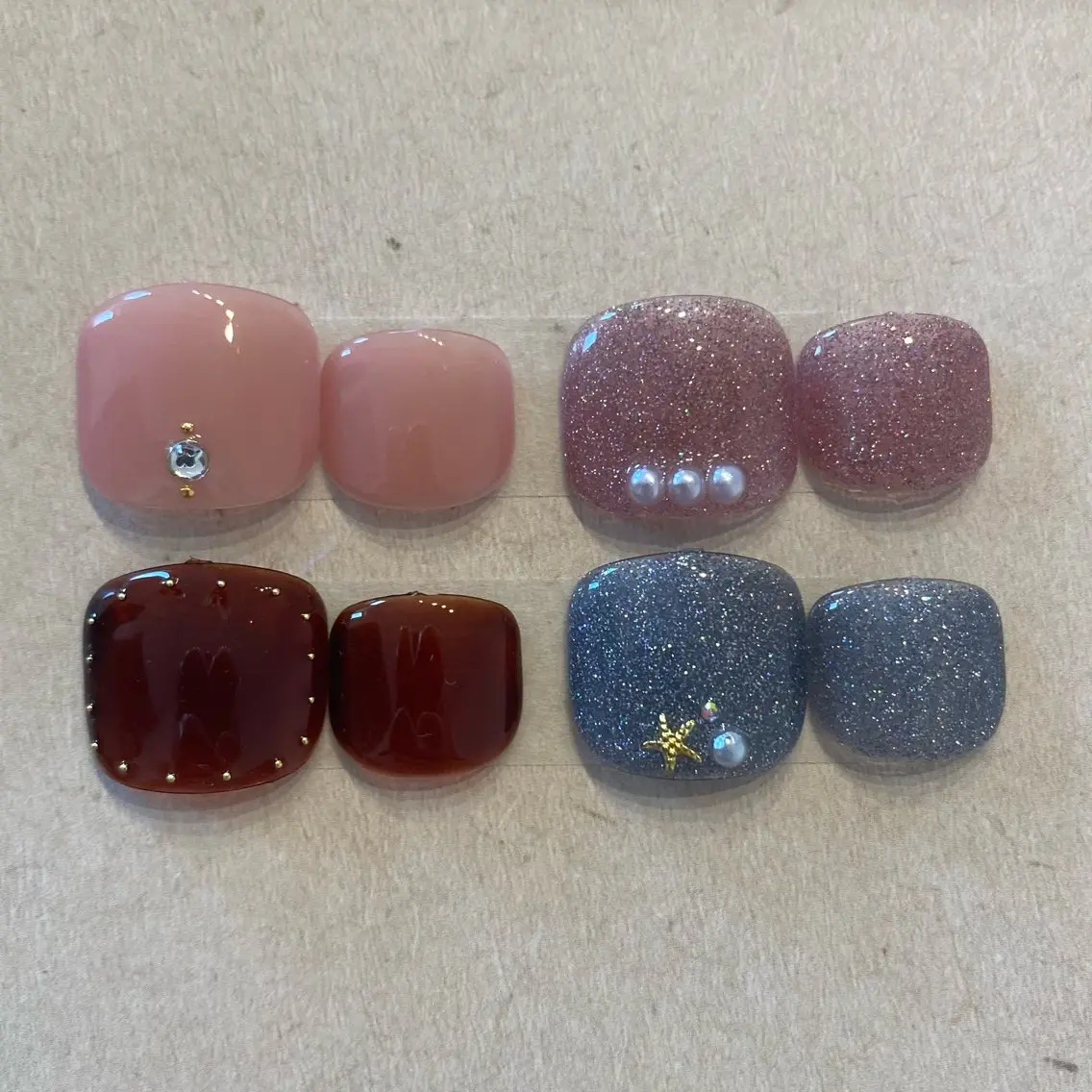 フット定額デザイン4900set【オフ代別途500円】※色変更可能の写真