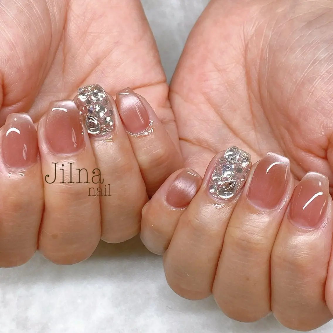 ネイル マグネットネイル JiIna nailのネイルデザイン