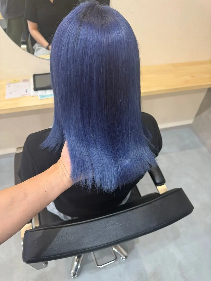 ミディアム ショートボブ ボブレイヤー ボブ 髪質改善 韓国風ヘア ヘアカラー suii..hair designのヘアスタイル