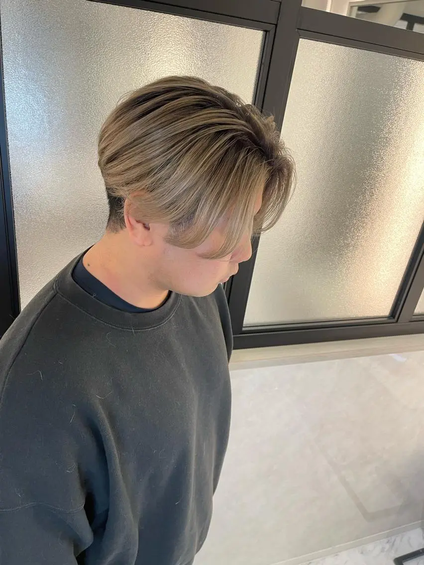 【MENS👨coupon】カラー＋カット　炭酸sp付き（ブリーチありの場合＋5000）の写真