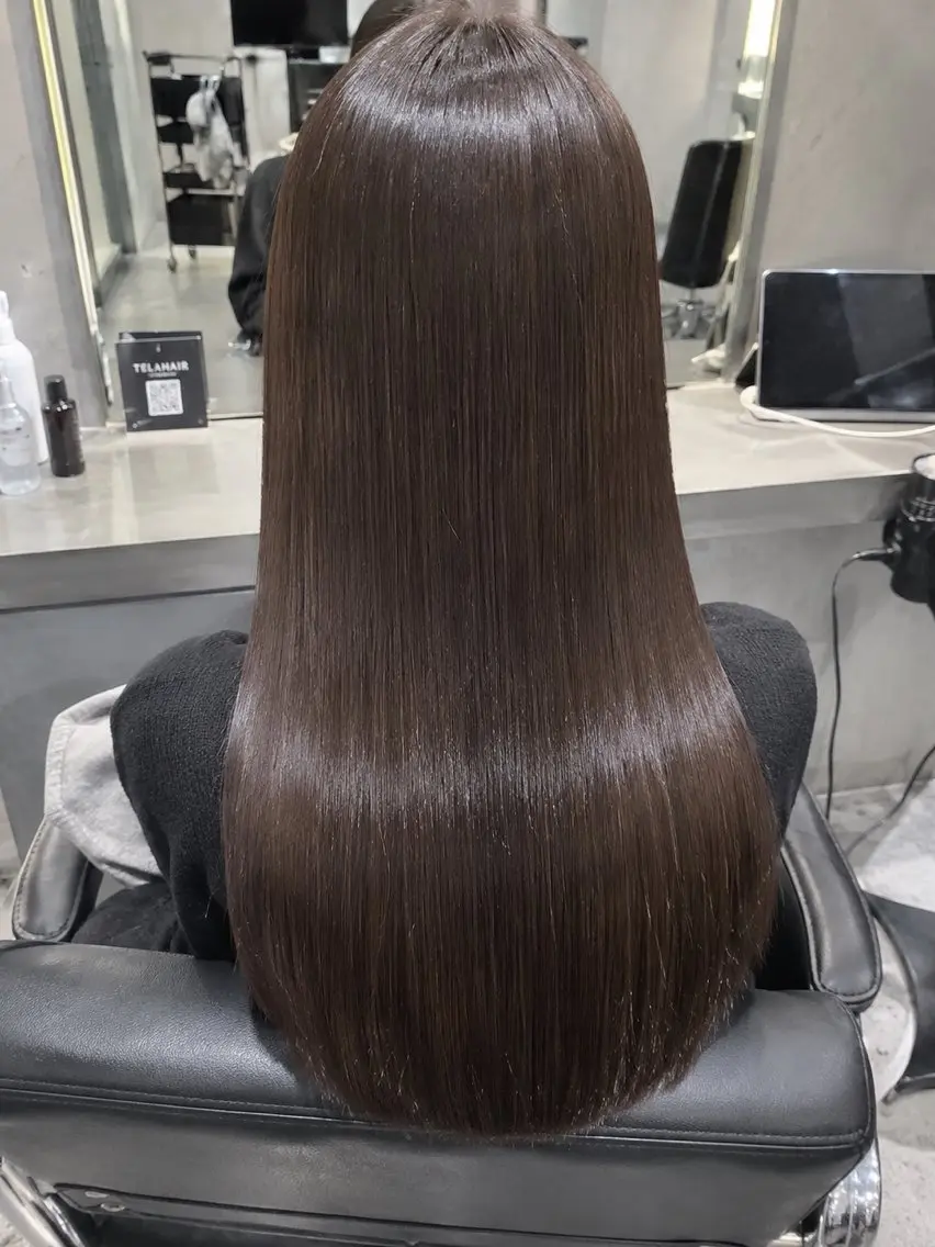 【モデル様限定✨️】縮毛矯正の写真
