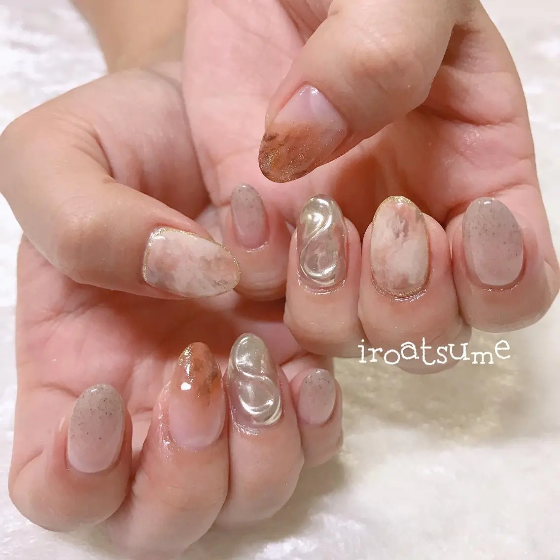 ネイル nail salon iroatsumeのネイルデザイン