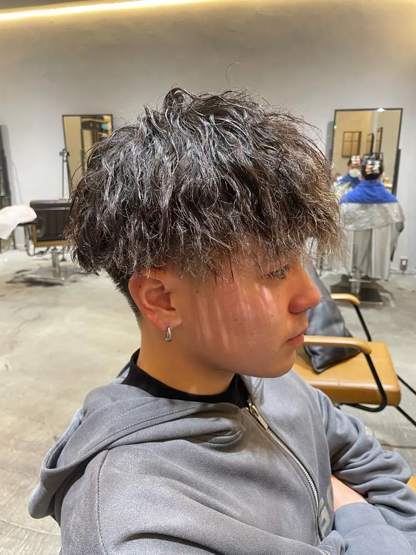 ショート カット パーマ ♦️モテ髪創作者 SUGA♦️のヘアスタイル