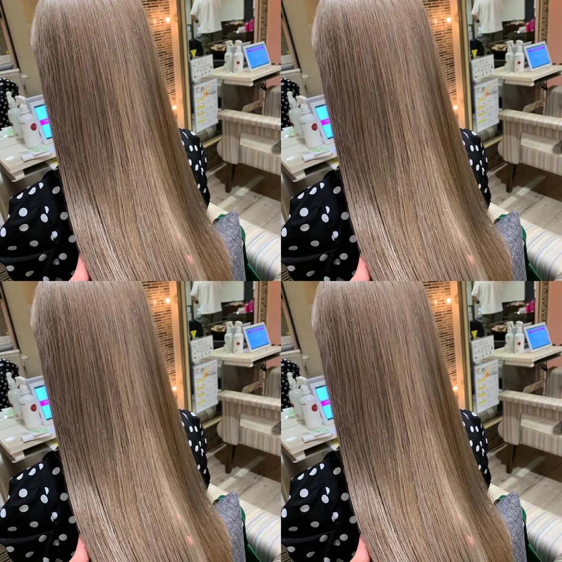 ロング カラー ヘアアレンジ ブリーチ カット ヘアカラー トリートメント 竹内啓太 ボブのヘアスタイル