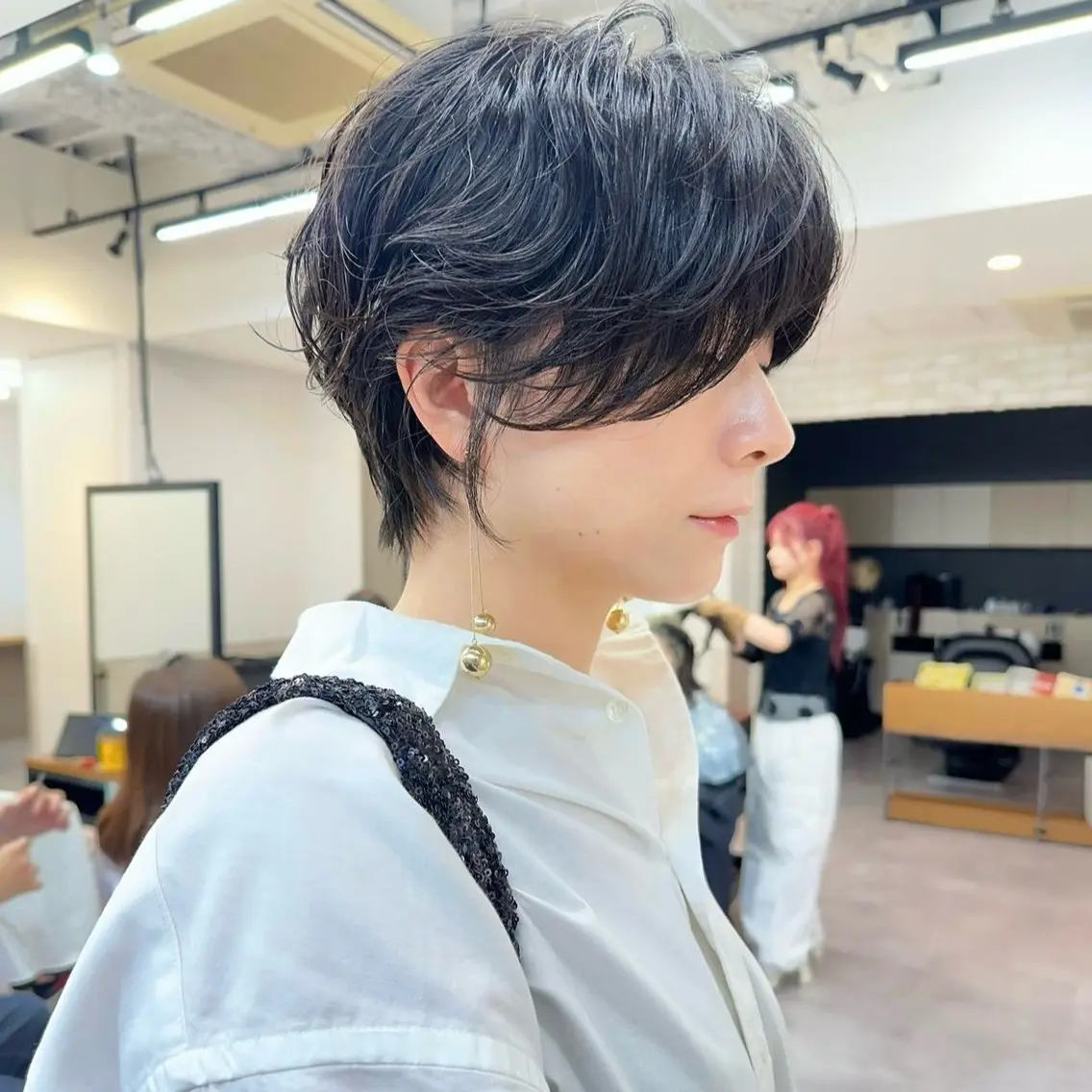 ショート パーマ ショートボブ ハンサムショート ボブ ショートヘア sand瀧川真平 /ショートヘア/ボブのヘアスタイル