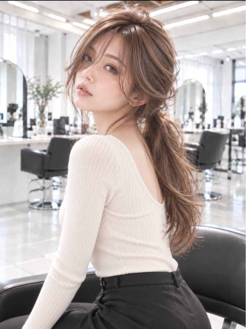 ロング 髪質改善 レイヤーカット 縮毛矯正 トリートメント 酸性ストレート カット ヘアカラー 縮毛矯正 トリートメント ✨毛髪診断で絶対綺麗 ✨美髪艶髪専門✨高浪のヘアスタイル